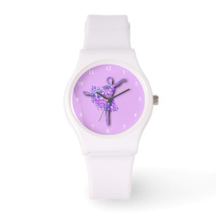 Relógio Ballerina Watch Balé Dancer Girl - Roxo