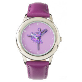 Relógio Ballerina Watch Balé Dancer Woman - Roxo