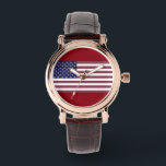 Relógio Bandeira Americana<br><div class="desc">USA Flag Gemstone Art. Esta bandeira dos EUA é feita usando fotos de Gemstones que tirei nos últimos anos. O fundo azul são apires azuis em forma retangular. As estrelas são diamantes em forma de triângulo. As listras vermelhas são rubis em forma retangular</div>