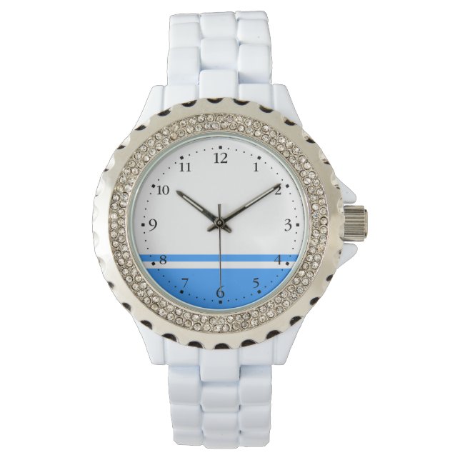 Relógio Bandeira da República Patriótica de Altai (Frente)