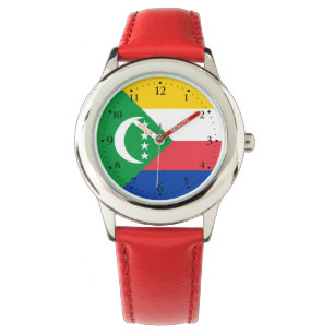 Relógio Bandeira das Comores