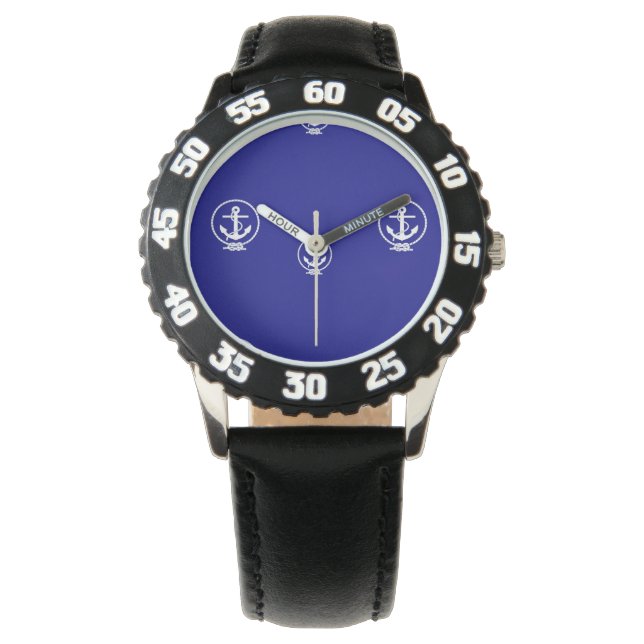 Relógio Bandeira de escuta marítima (Frente)