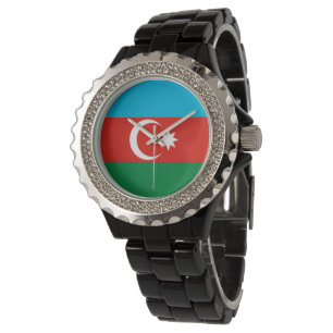 Relógio Bandeira do Azerbaijão