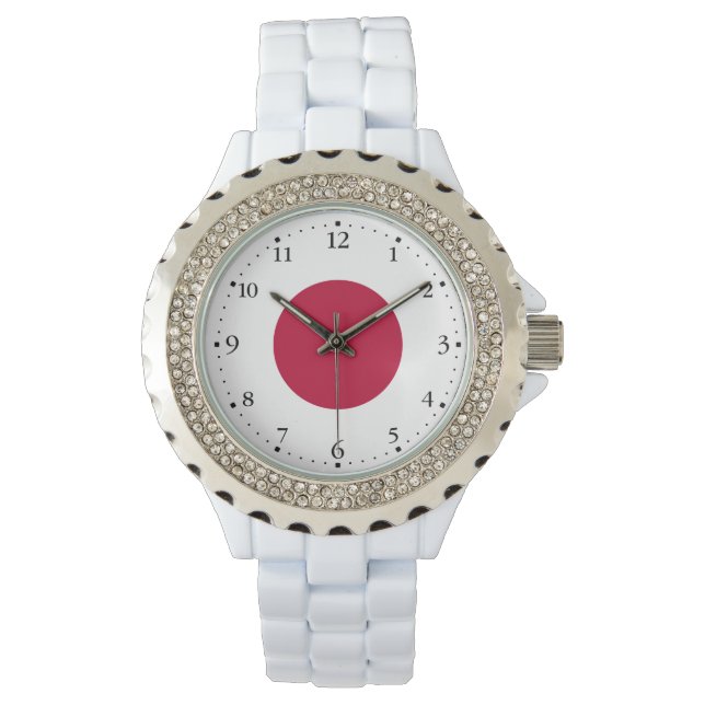 Relógio Bandeira do Japão (Frente)