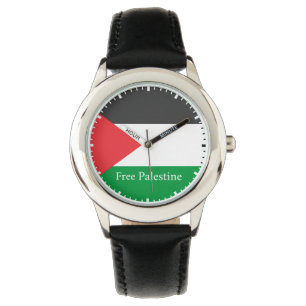 Relógio Bandeira Palestina Livre Ronda C Pocket Wat