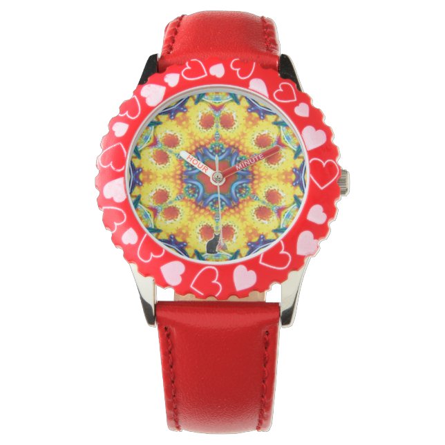 Relógio BannaPuddin Kaleidoscope Watch (Frente)