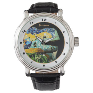 Relógio Barcelona Lizard & Park Guell, Catalunha / Gaudi