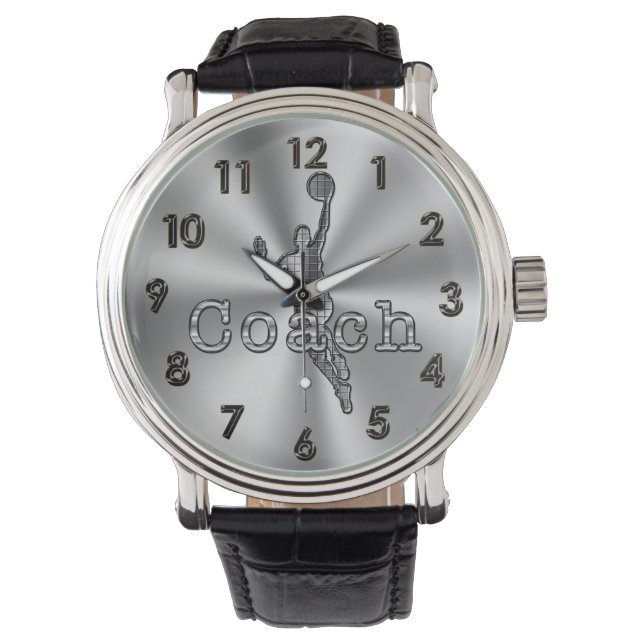 Relógio Basball Watch, presentes para ideias de treinadore (Frente)