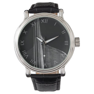 Relógio Bass 5 Cinzas Roman Number Mens Watch cn