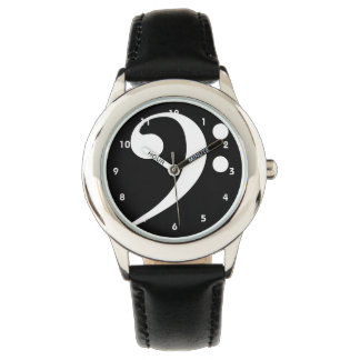 Relógio Bass Clef Watch de Leslie Harlow