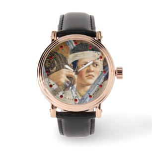 Relógio BATALHA DE HERACLIUS Detalhe Piero Della Francesca