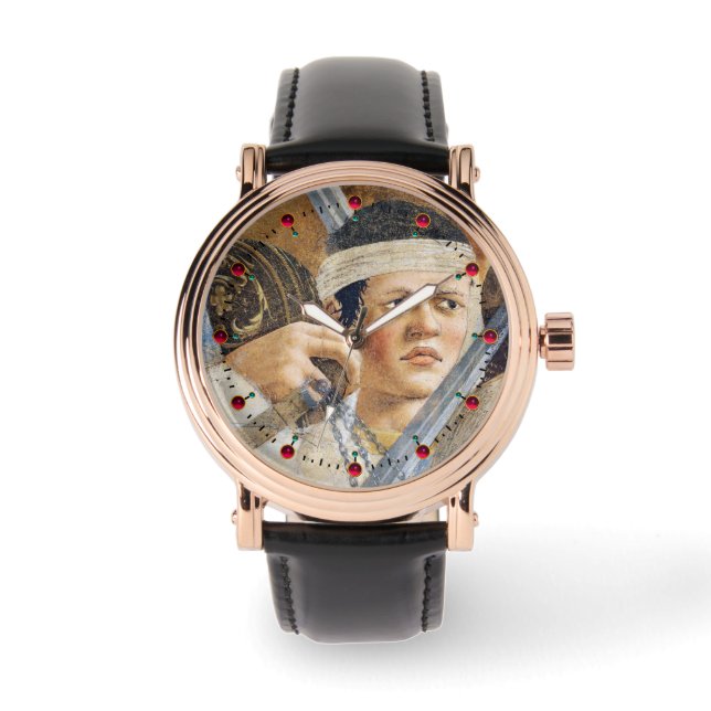 Relógio BATALHA DE HERACLIUS Detalhe Piero Della Francesca (Frente)