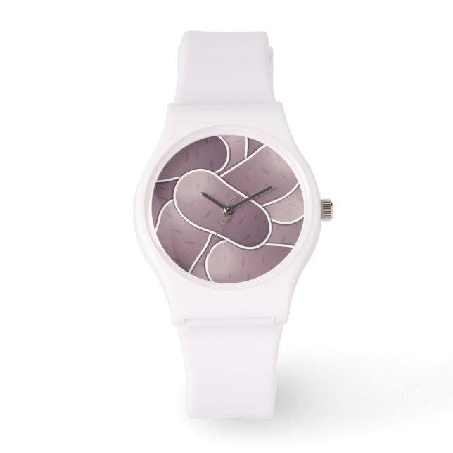 Relógio Batata azul-funga (Frente)