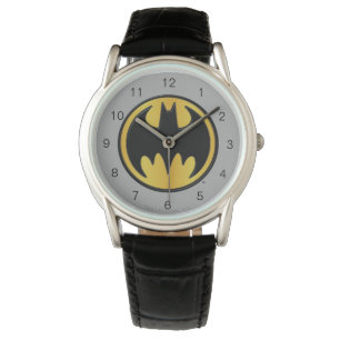 Relógio Batman Symbol   Classic Round Logo