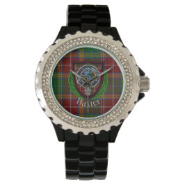 Relógio Baxter Scottish Clan Tartan & Crest