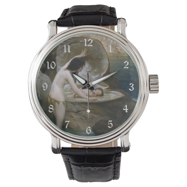 Relógio Bebê d'água encontrado em Seashell por Bikini Nymp (Frente)