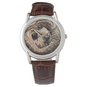 Relógio Bebês Mais Pobres   Dois esquilos jovens