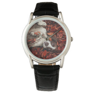 Relógio Bebês Mais Pobres   Espanhol nas Folhas de outono