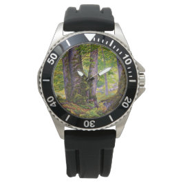 Relógio Beech Trees in the Forest (Woodland) (Paul Ranson)