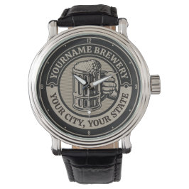 Relógio Beer Breeke Personalizado Brewery Big Mug