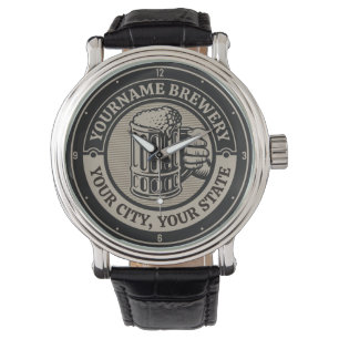 Relógio Beer Breeke Personalizado Brewery Big Mug