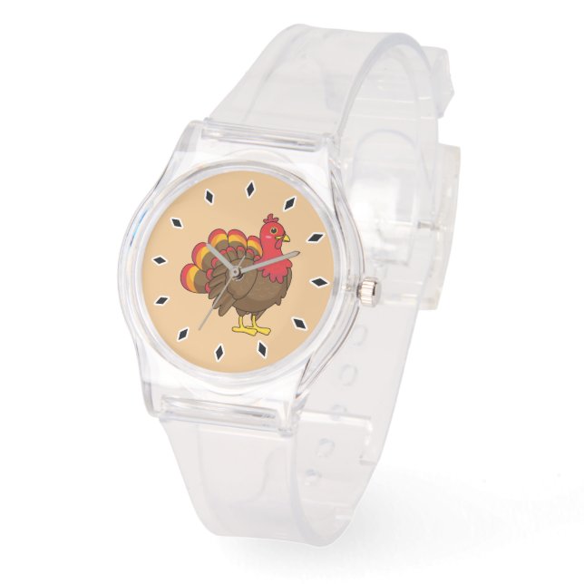 Relógio Bela Cartoon Turquia (Ângulo)