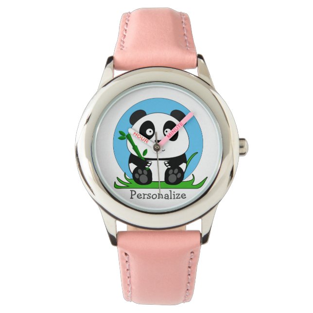 Relógio Bela Panda Personalizada (Frente)
