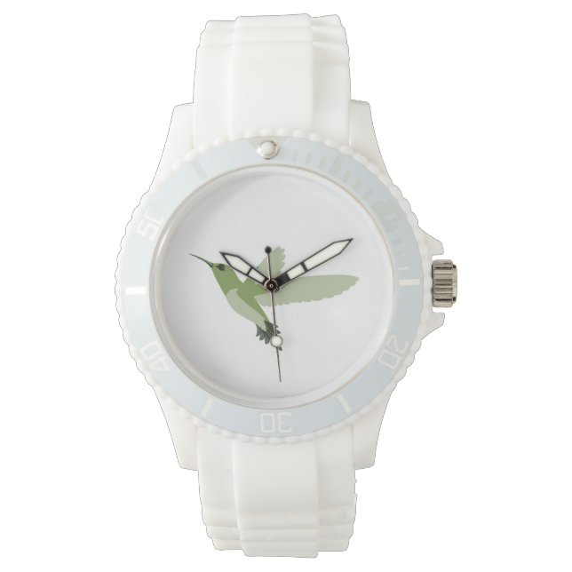 Relógio Belo beija-flor (Frente)