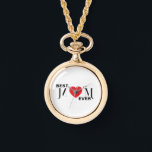 Relógio Best MOM Ever Watch - Clássico Timepiece Gift<br><div class="desc">Dê à mamãe o dom do tempo com este relógio da "Melhor MÃE Nunca" — um elegante e elegante relógio que ela vestirá com orgulho. Na moda e significativo, é o acessório perfeito para lembrá-la que ela é amada a cada segundo do dia. Ideal para o Dia das Mães, aniversários...</div>