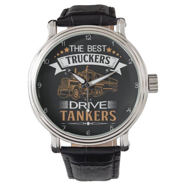 Relógio Best Truckers Drive Tankers (Frente)