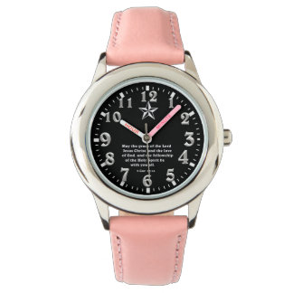 Relógio Bíblia verso