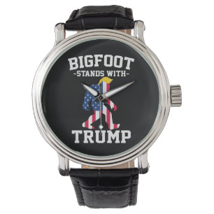 Relógio Bigfoot Com Eleições Trump 2024