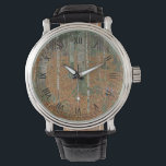 Relógio Birch Forest por Gustav Klimt, Vintage Art Nouveau<br><div class="desc">Birch Forest (c. 1903), de Gustav Klimt, é uma pintura típica da Era Vitoriana Simbiolismo das belas artes, que apresenta uma cena natural. Uma floresta com pássaros e folhas no outono, com folhas castanhas espalhadas no chão. Sobre o artista: Gustav Klimt (1862-1918) era um pintor simbolista austríaco e um dos...</div>