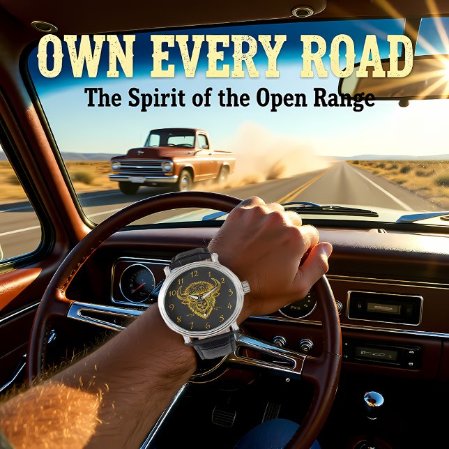 Relógio Bison Vestindo óculos de sol com expressão Legal (Criador carregado)