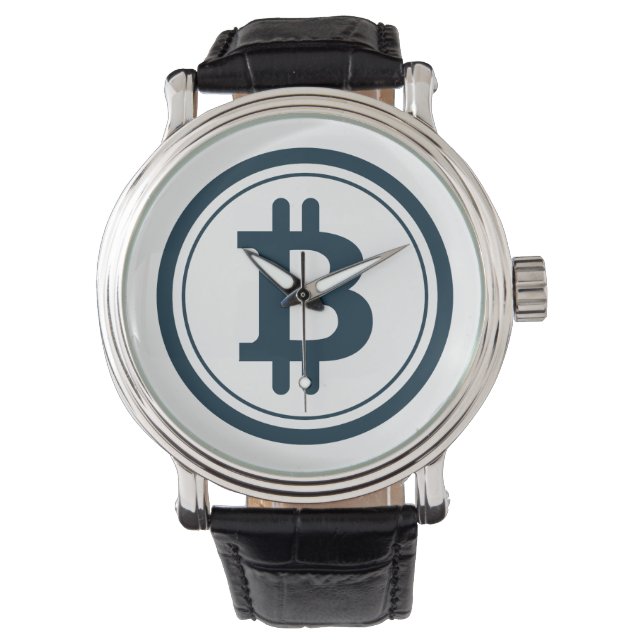 Relógio Bitcoin Armbanduhr (Frente)