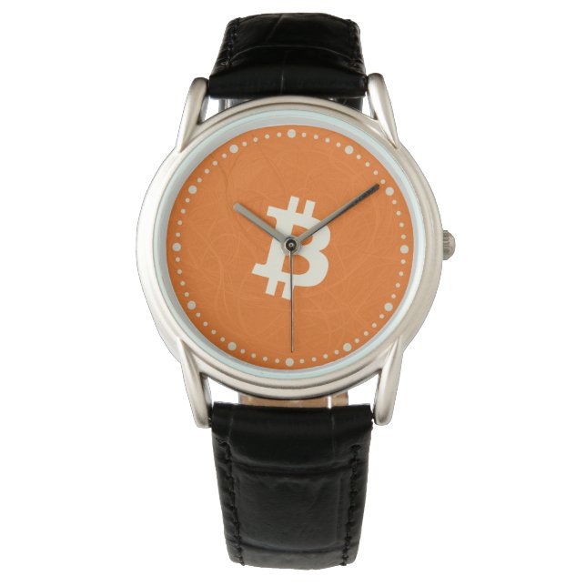 Relógio Bitcoin Classic Orange (Neuron) (Frente)