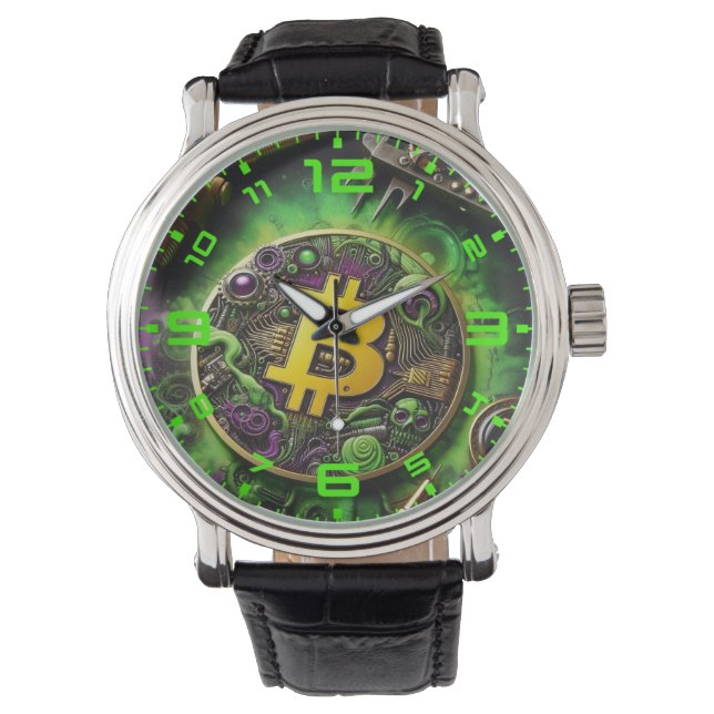Relógio Bitmoney Steampunk Style Watch (Frente)
