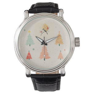 Relógio Black Vintage Leather Watch