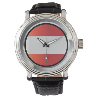 Relógio Black Vintage Leather Watch