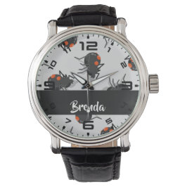 Relógio Black widow spider pattern