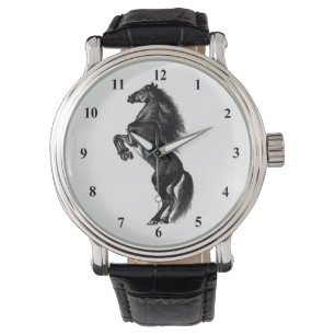 Relógio Black Wilse Horse Watch