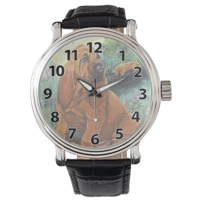 Relógio Bloodhound Puppy Dreamer Wristwatch (Frente)