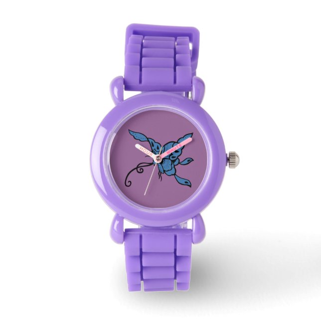 Relógio Blue Butterfly Watch (Frente)