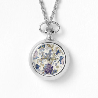 Relógio Blue Floral W.Morris Pattern Watch