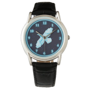 Relógio Blue Raven Sobre Estrelas