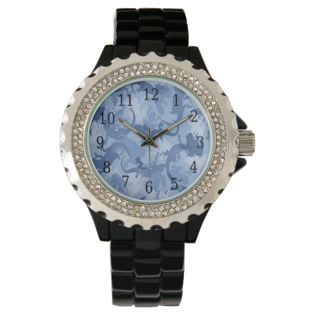 Relógio Blue Reptile Watch (Frente)