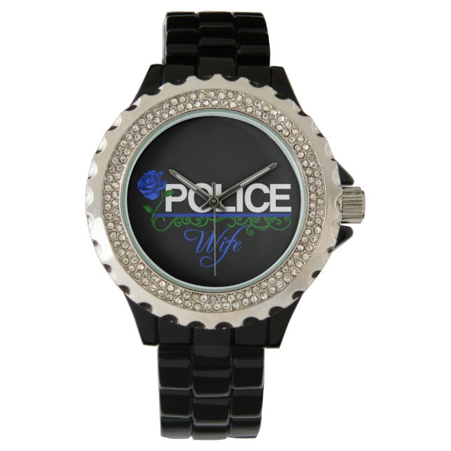 Relógio Blue Rosa POLICE WIFE Watch (Frente)
