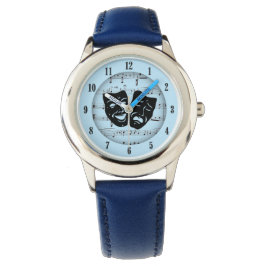 Relógio Blue Unite Music and Theater Mask Watch