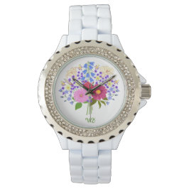 Relógio Blumenstrauss Rhinestone Necklace Watch