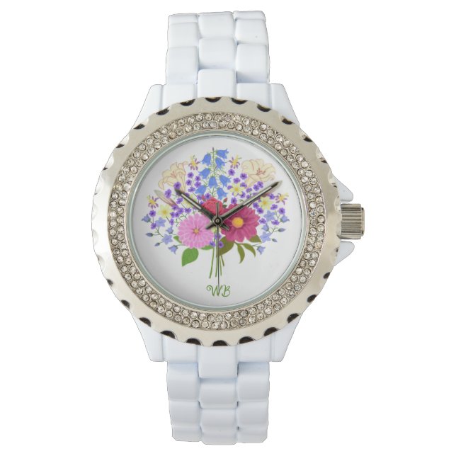 Relógio Blumenstrauss Rhinestone Necklace Watch (Frente)